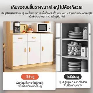เคาว์เตอร์ครัว ตู้วางของในครัว ทันสมัย จัดเก็บได้หลากหลาย ตู้เก็บของ พื้นที่เดสก์ท็อปขนาดใหญ่ ช่วยประหยัดพื้นที่