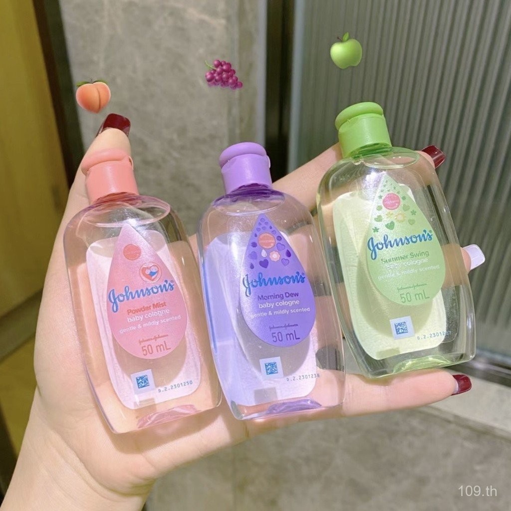 น้ําหอมนม~Johnson baby Perfume Johnson baby cologne Floral Fruity น้ําหอมระงับกลิ่นกายหลอกสบาย Z4ZR