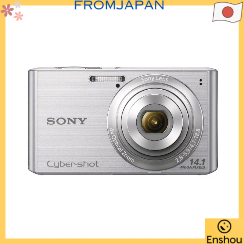 FromJapan[USED]SONY Cyber-Shot W610 (14.1MP CCD / Optical x4) Silver DSC-W610/S