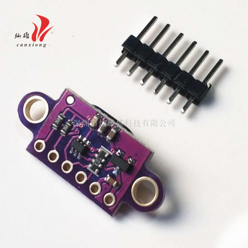 VL53L0X V2 เลเซอร์เรนจ์ไฟเซนเซอร์โมดูล ToF Flight Time Rangefinder Matching Optical Cover