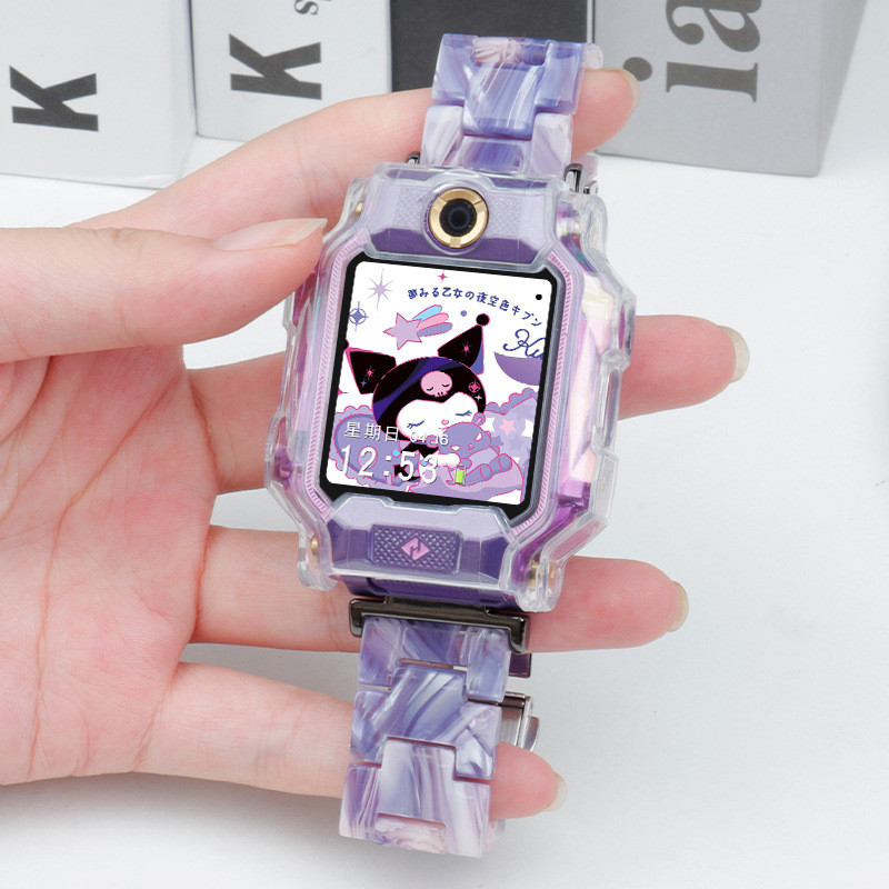 เหมาะสําหรับนาฬิกาอัจฉริยะตัวน้อย Z8A/Z9/Z10 Strap Dopamine Series Z6pro/Z7/D3/U3 สายเรซิน