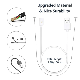 สายชาร์จ for Redmi Watch 5 3 Lite/Active/6 5 4 3 สายชาร์จ for Mi Band 10 9 8/Xiaomi Smart Band 10/9/8 Pro/9 8 Active