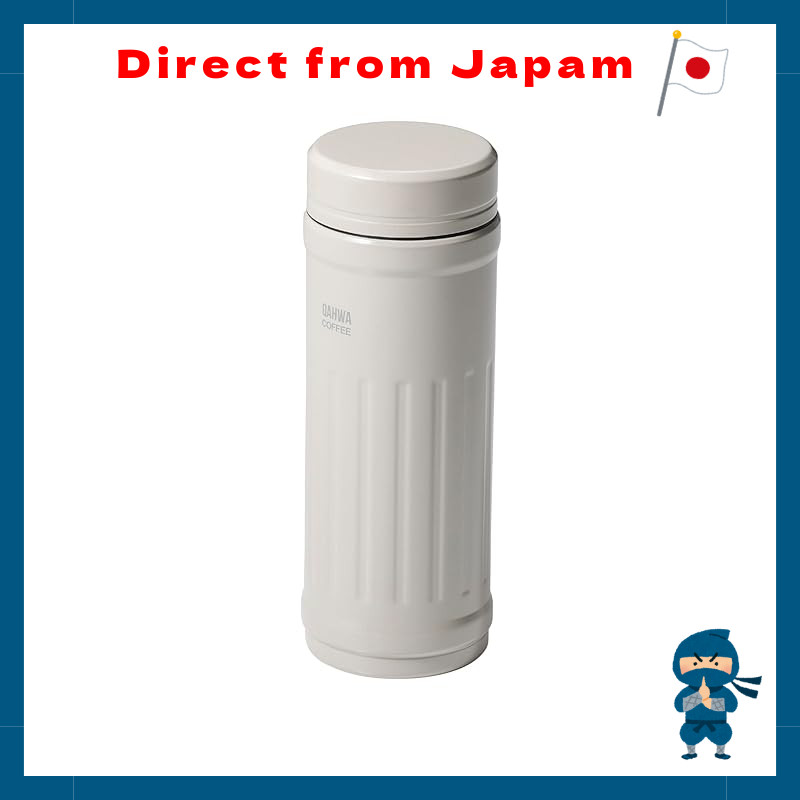 Direct From Japan
QAHWA Coffee Bottle - Vacuum Insulated, Direct Drink, Two-Layer Structure, Teflon 