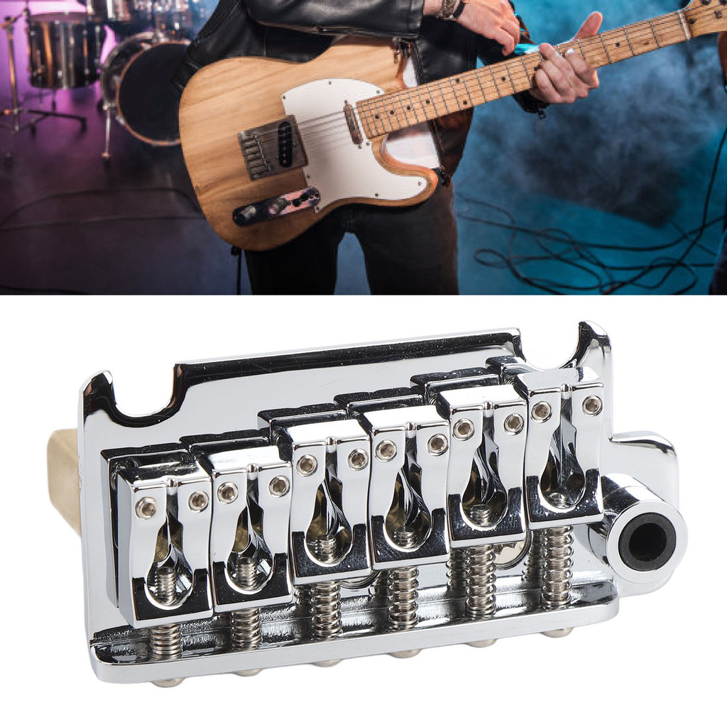 [MET] กีตาร์ไฟฟ้า Tremolo Bridge 54mm String Spacing 6 String กีตาร์สะพานเปลี่ยน