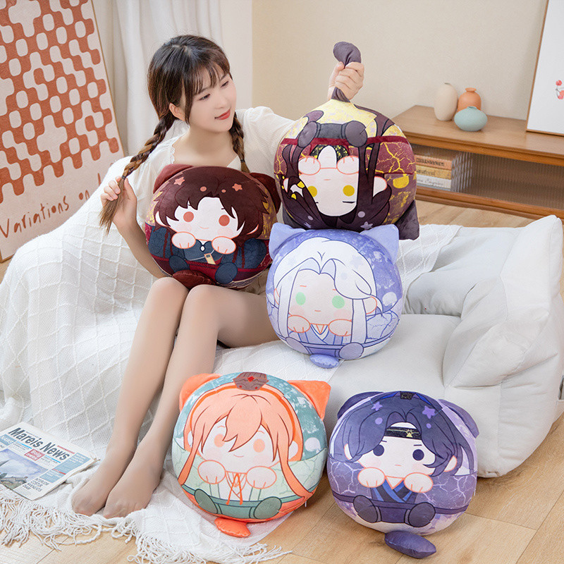 ชื่อรหัส Yuan Fu Rong Sun Ce หมอนสองด้าน Zuo Ci สินค้า Liu Bing Yuan Ji เกี๊ยวขนาดเล็กกระเป๋านักเรีย