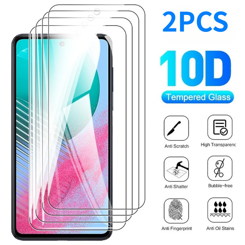 2PCS Ultra HD ฟิล์มกระจกนิรภัยสําหรับ Oppo K13x K13 Turbo Pro กันน้ําสีดําขอบฟิล์มแก้วสําหรับ Oppo K