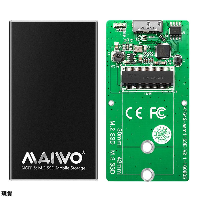 M.2 (NGFF) SATA Notebook Solid State SSD เครื่องอ่านการ์ดภายนอก