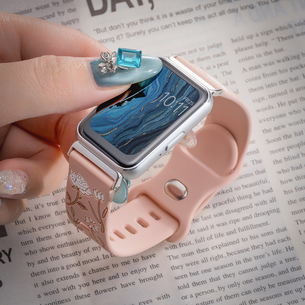 ดอกไม้แกะสลักสําหรับ Samsung Galaxy Fit 3