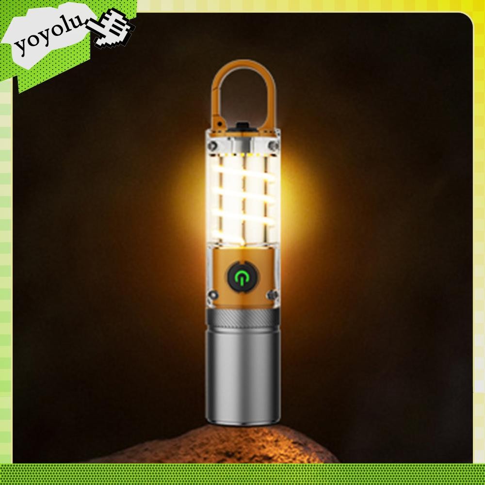 ไฟฉายแค้มปิ้ง USB ชาร์จ กําลังสูง สําหรับไฟดับ ราคา ถูกที่สุด ดีลบีเคเค แกลเลอรีภาพที่ 2
