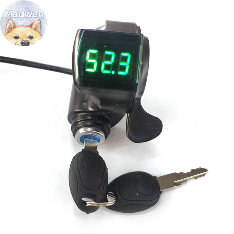 Magwen คันเร่งEbik์สำหรับแบตเตอรี่ 12-72 V กับจอแสดงผล และ_thumb grips_ ควบคุมได้อย่างแม่นยำ