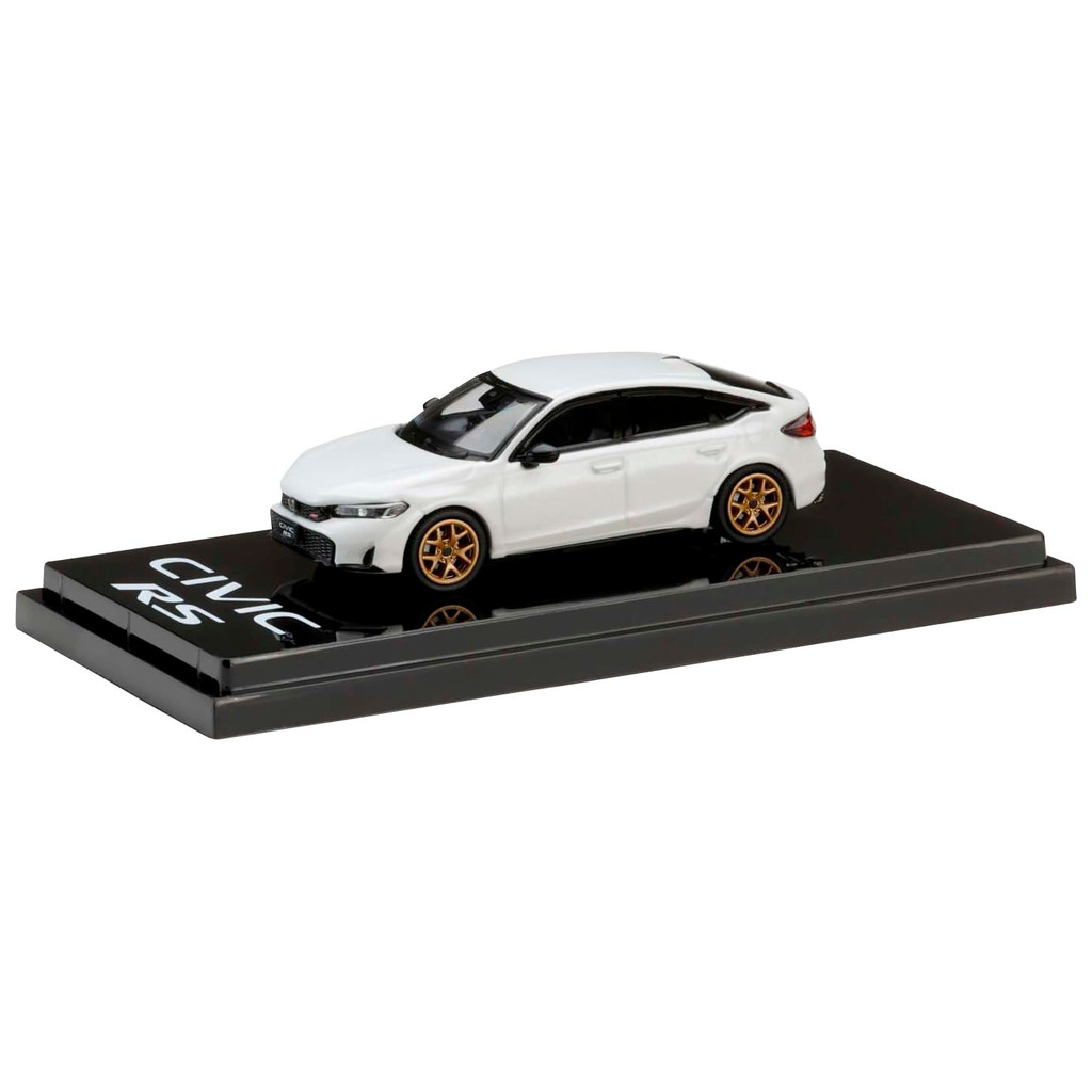 [ส่งตรงจากประเทศญี่ปุ่น]ホビージャパン HJ64 1/64 ฮอนด้า ซิตี้ RS รุ่นปรับแต่ง สีขาวแพลตินัม พร้อมส่ง HJ6420