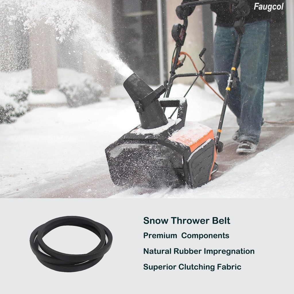 รถแทรกเตอร์โบลเวอร์หิมะ 1/2" x 44" สําหรับ Cub Ct MTD 754-0189, 754-0222, 754-0222A, 754-0274 C7XU