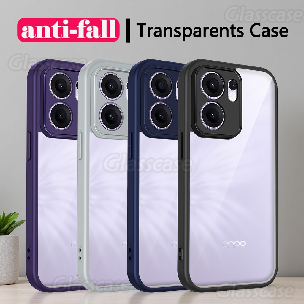 ปลอกสําหรับOppo Reno 14 1 4 F Pro 14F 14Pro Reno14 F Reno14F Reno14Pro 2025 Anti-Scratchโปร่งใสแฟชั่