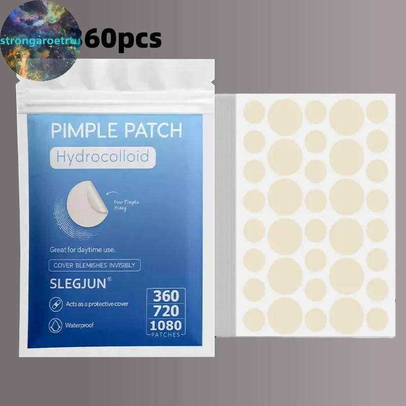 Strongaroetrtu 360 ชิ้นสิว Patch สิว Hydrocolloid ที่มองไม่เห็น Breathable สิว Face Spot Pimple Patch Skin Care สติกเกอร์ TH