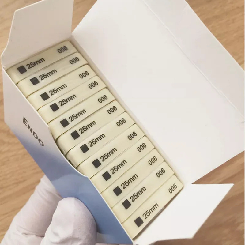 12 แพ็คทันตกรรม K-FILE 25 มม.สแตนเลส endo Root Canal ไฟล์ใช้ K-files Endodontic เครื่องมือ