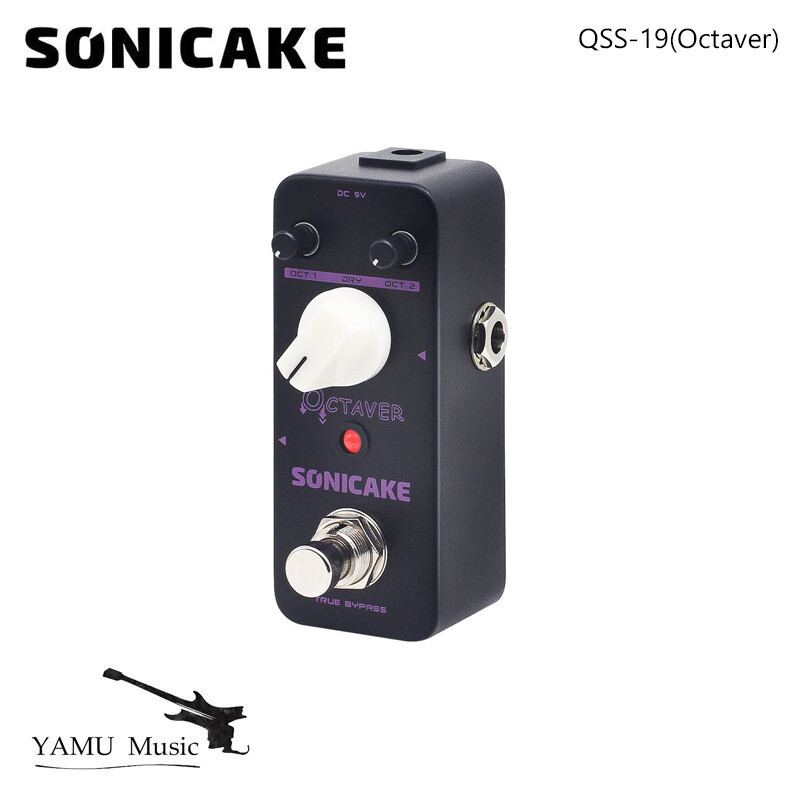 SONICAKE Octave Guitar Pedal Octave Pedal กีตาร์ Effects Pedal Analog Classic Bass Octaver True Bypa