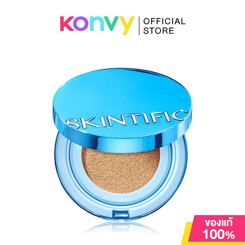 SKINTIFIC Perfect Stay Velvet Matte Cushion 11ml สกินทิฟิค คุชชั่นเนื้อแมทคุมความมัน รูปที่ 6