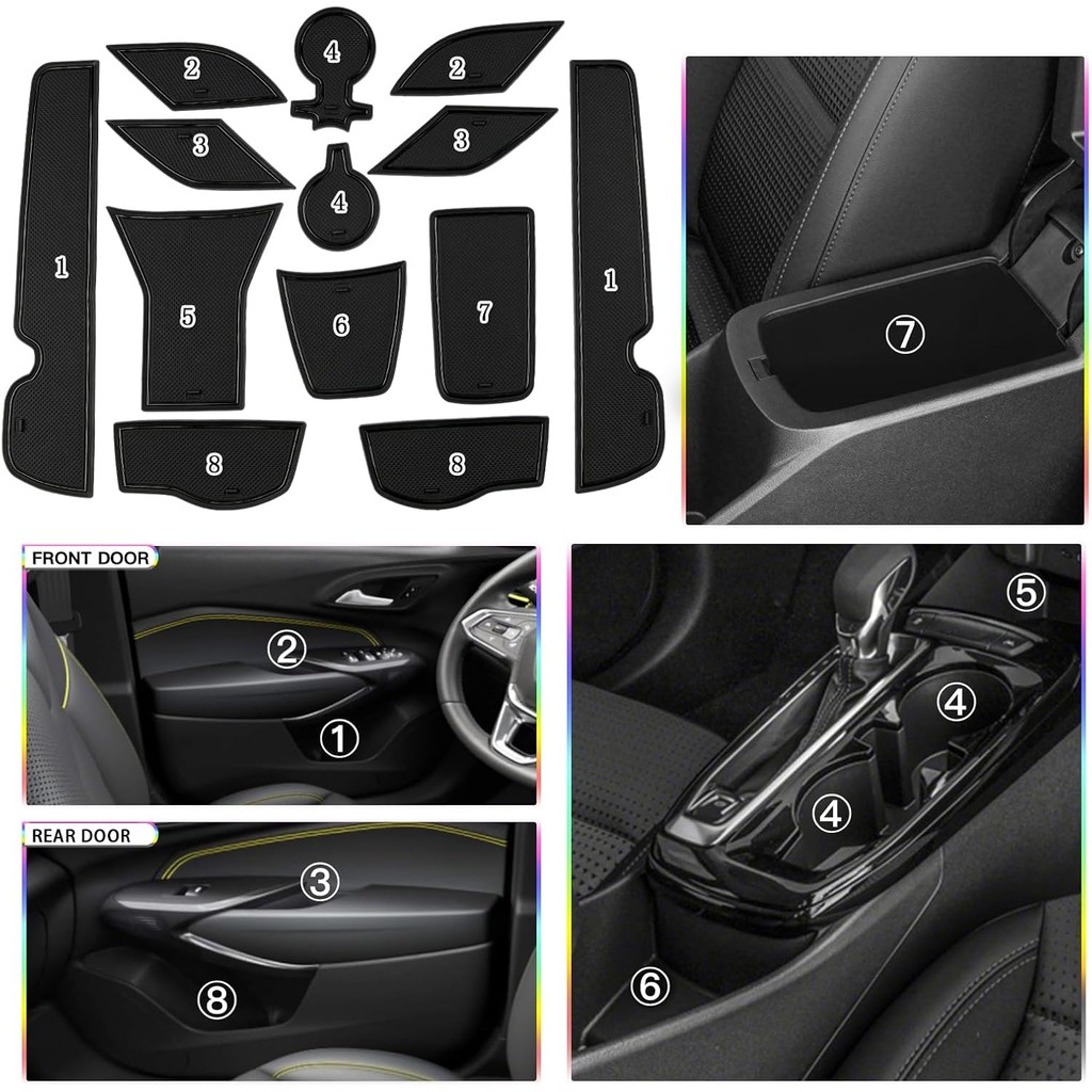 SKTU 2024 2025 Chevy Trax ประตูสําหรับ 2024 2025 Chevrolet Trax (LS,1RS,LT,2RS,ACTIV) 2024 Chevy Tra