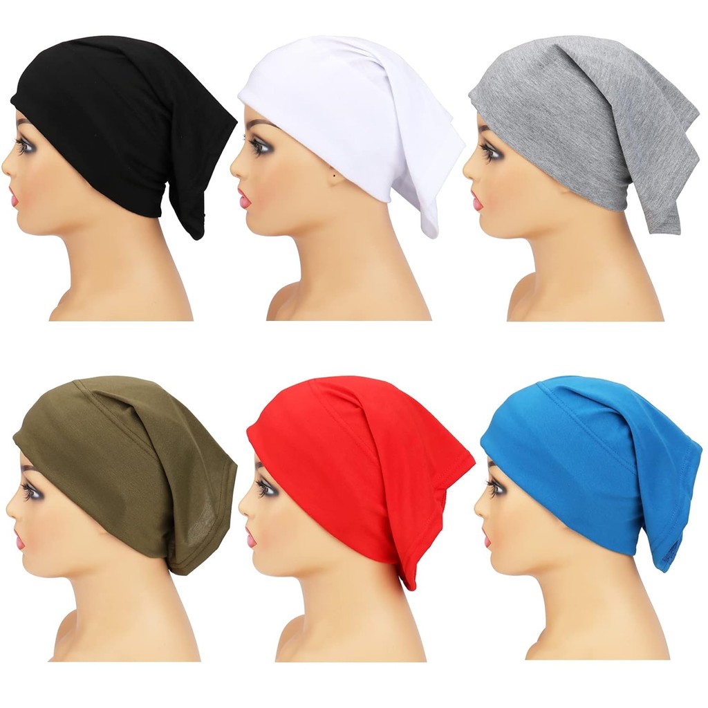 แพ็คเกจ 6 ชิ้น Spandex Dreadlocks หลอด Unisex, Band ผมยืดหยุ่น 4Z3E