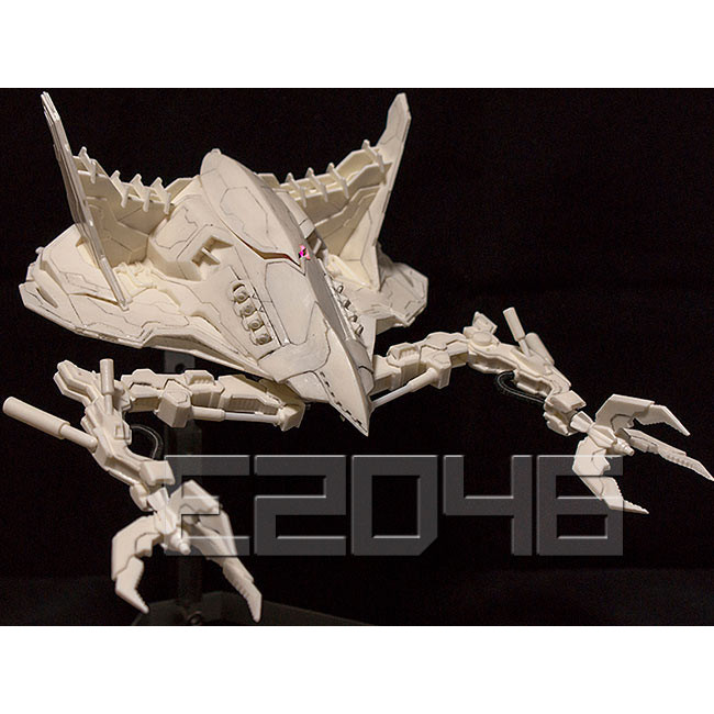 E2046 GK รูปสีขาวรุ่น MA-05 Pigro Gundam Gundam C3 อะนิเมะรุ่น