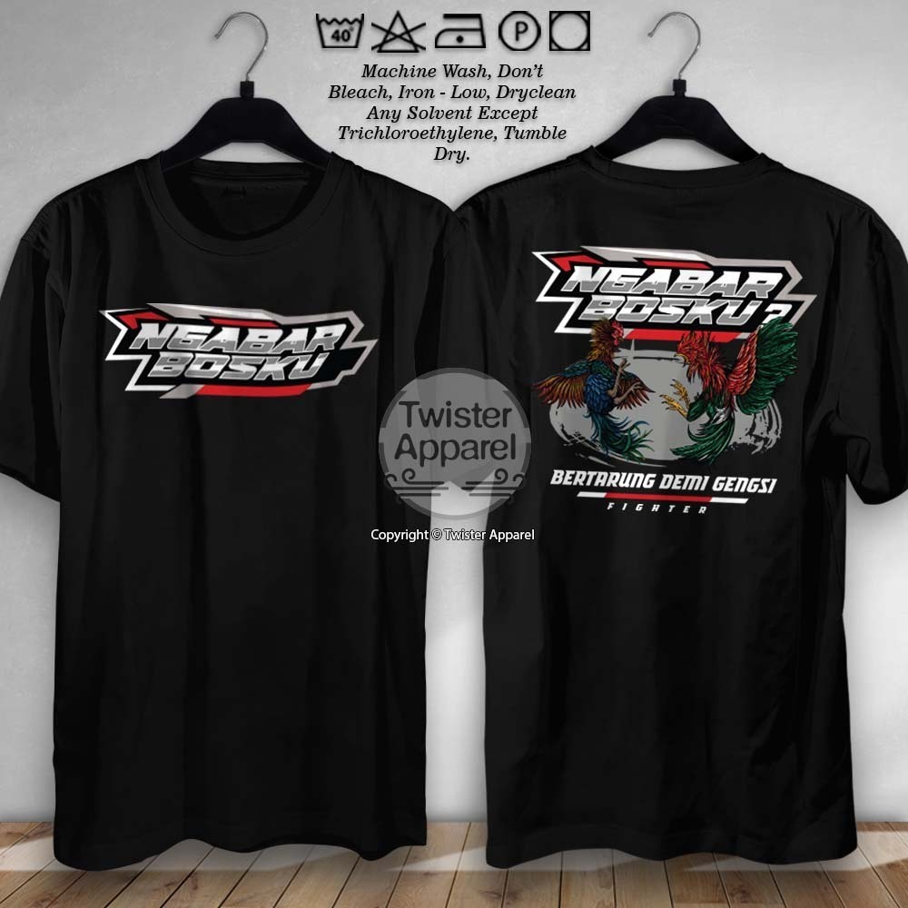 เสื้อยืดต่อสู้ Cock Fighter Ngbar My Boss Fighting สําหรับ Gangsi Bangkok Chicken Community Shirt - 