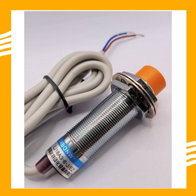 LJ18A3-8-J/EZ 2สาย Proximity Sensor NPN NOเกลียว18มิลสินค้าใหม่ร้านในกทมส่งของทุกวัน