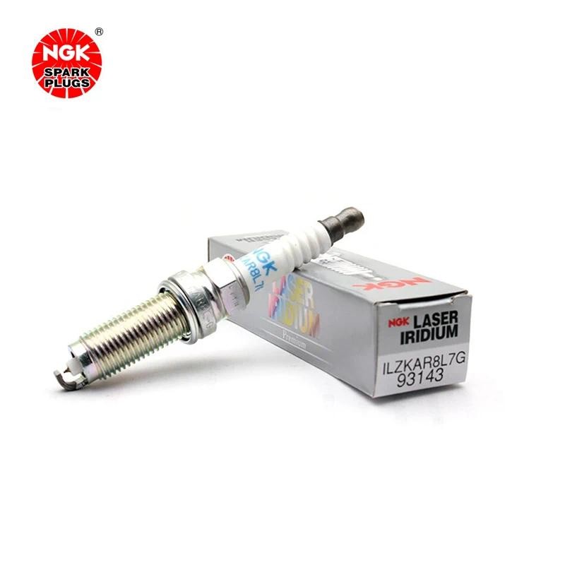 หัวเทียน NGK Iridium Platinum ILZKAR8L7G 93143 เหมาะสําหรับ Haval F5/H4/H6/F7 OE 12290-5PA-A01