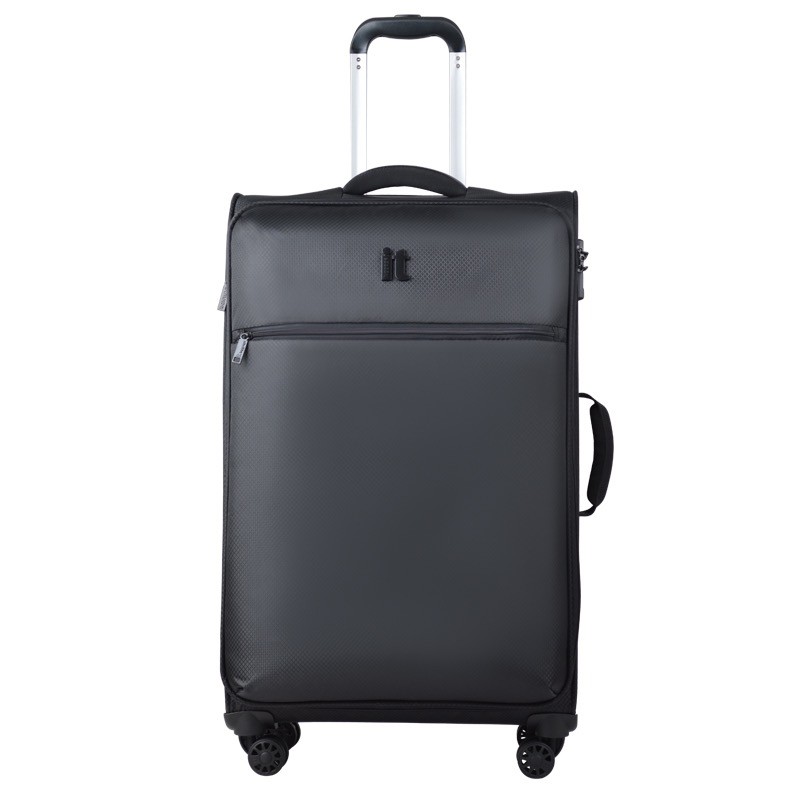 Itluggage UK รถเข็นกระเป๋าเดินทาง Ultra Light Boarding สีดำ ความกว้าง 60 ซม.