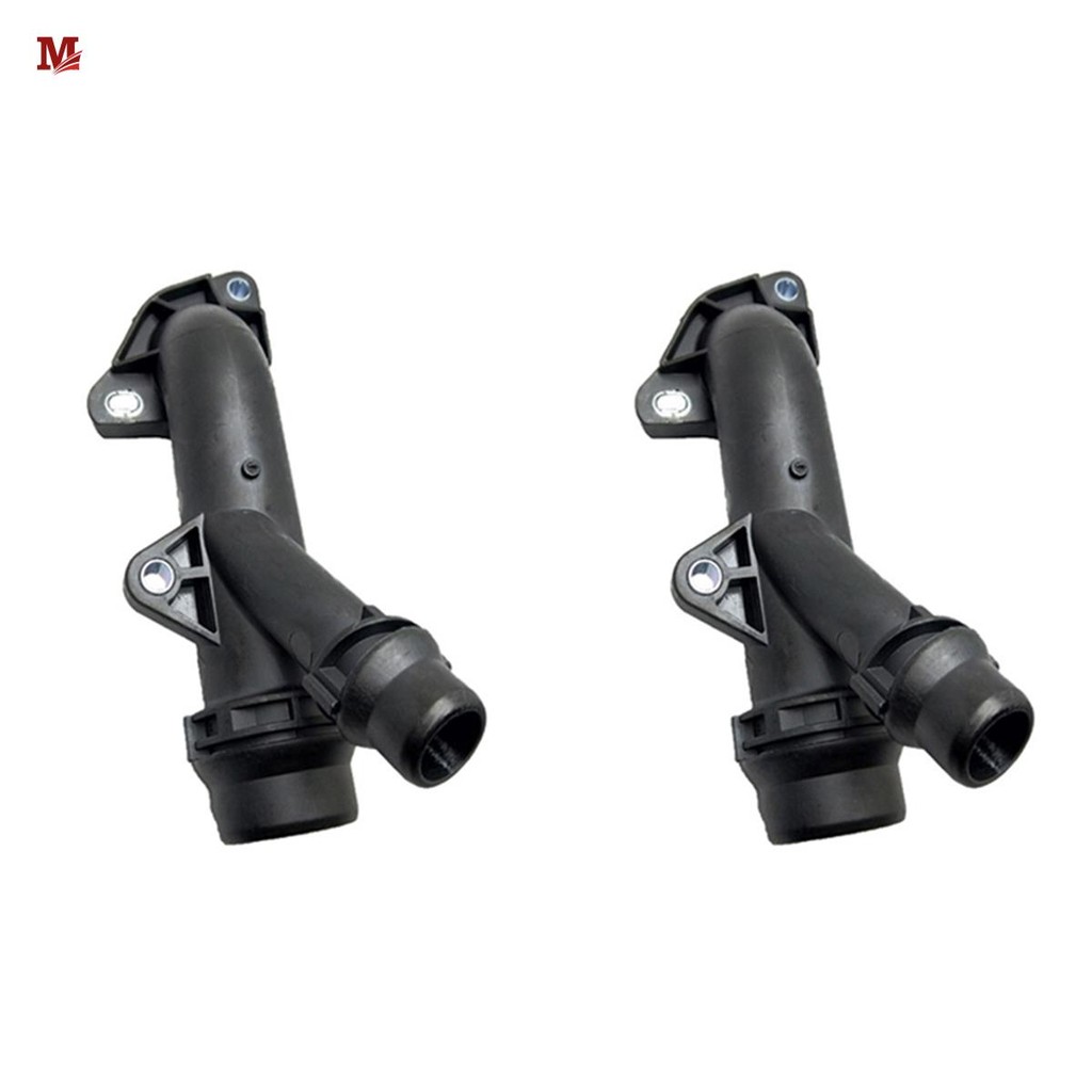 [elsa_margaret.th]11537560130 ใหม่ 2 ชิ้น Cooling ท่อเชื่อมต่อเหมาะสําหรับ E81 E87 E88 E46 E90 X1 X3