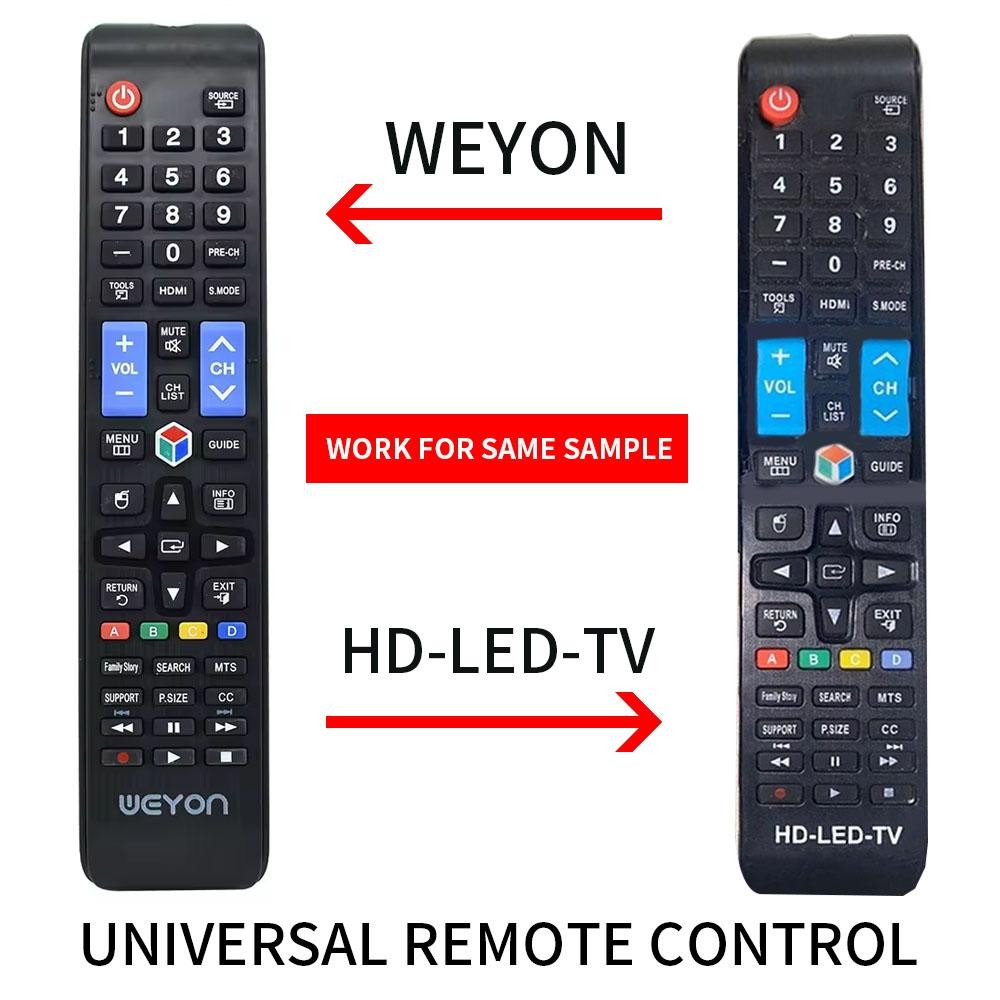 Weyon รีโมทคอนโทรลทีวี Weyon LED แผงแบนทีวีรีโมทคอนโทรลสมาร์ททีวีดิจิตอล