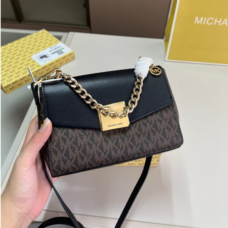 MK LITA Series Chain Messenger Bag Messenger Bag Matching Box MK333333-11550912