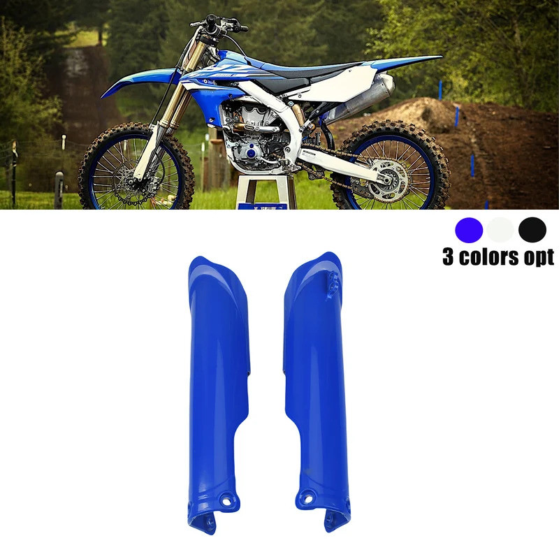 2025 ใหม่ Mtorcycle ส้อม Protector สีฟ้าด้านหน้าโช้คอัพ Guard สําหรับ YAMAHA YZ 250F YZ 250FX YZ 450
