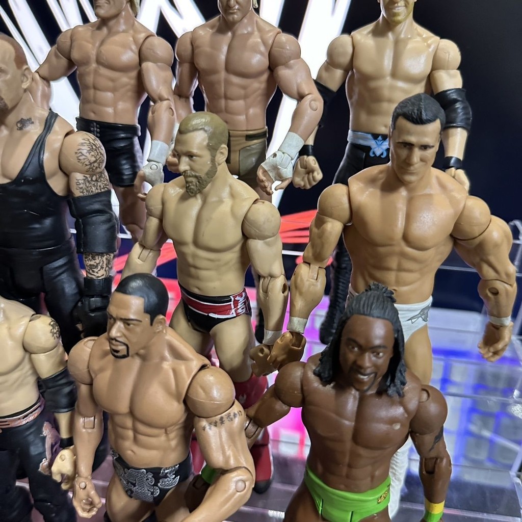 Wwe Bulk Doll Pro Mattel Wrestler Morrison Joint Moving Jewelry คอลเลกชันรูปคิดถึง