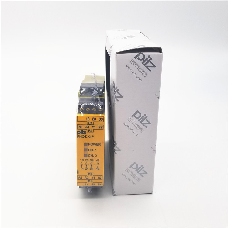 รีเลย์ความปลอดภัย Pierz ใหม่ล่าสุด PILZ 777100 PNOZ X1P 24VDC 3n/o 1n/c สต็อกพร้อม