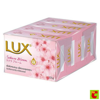 ลักส์ สบู่ก้อน สูตรซากุระ บลูม 105 ก. แพ็ค 4