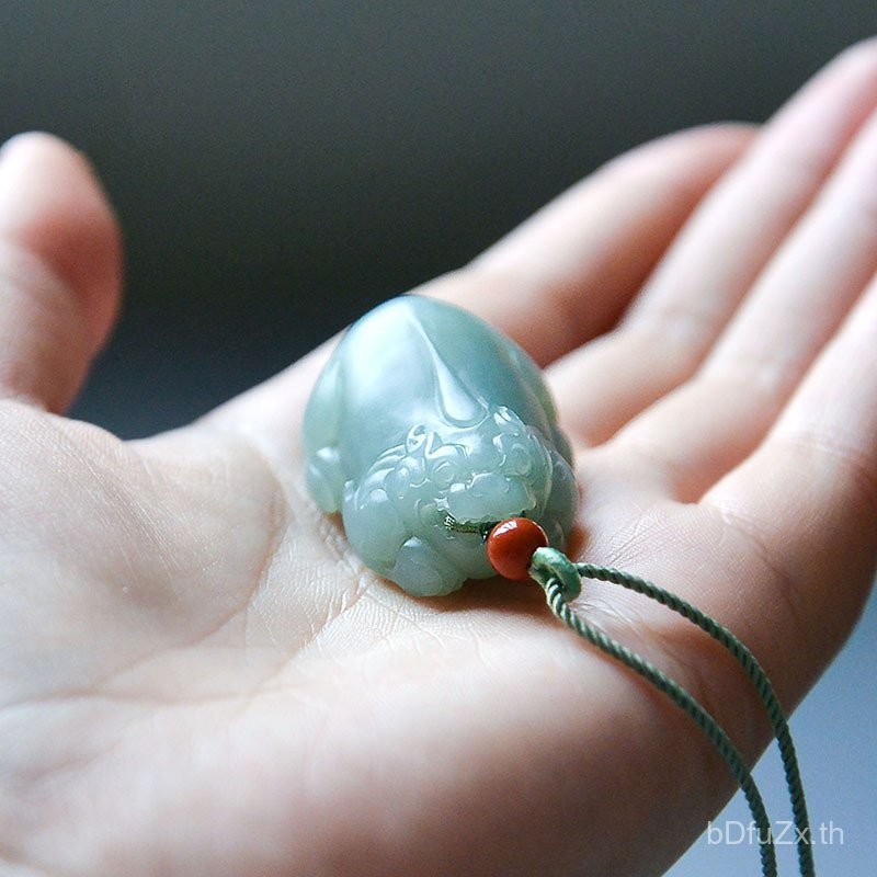 สร้อยคอจี้หยก Simple Mythical Beast HKG1