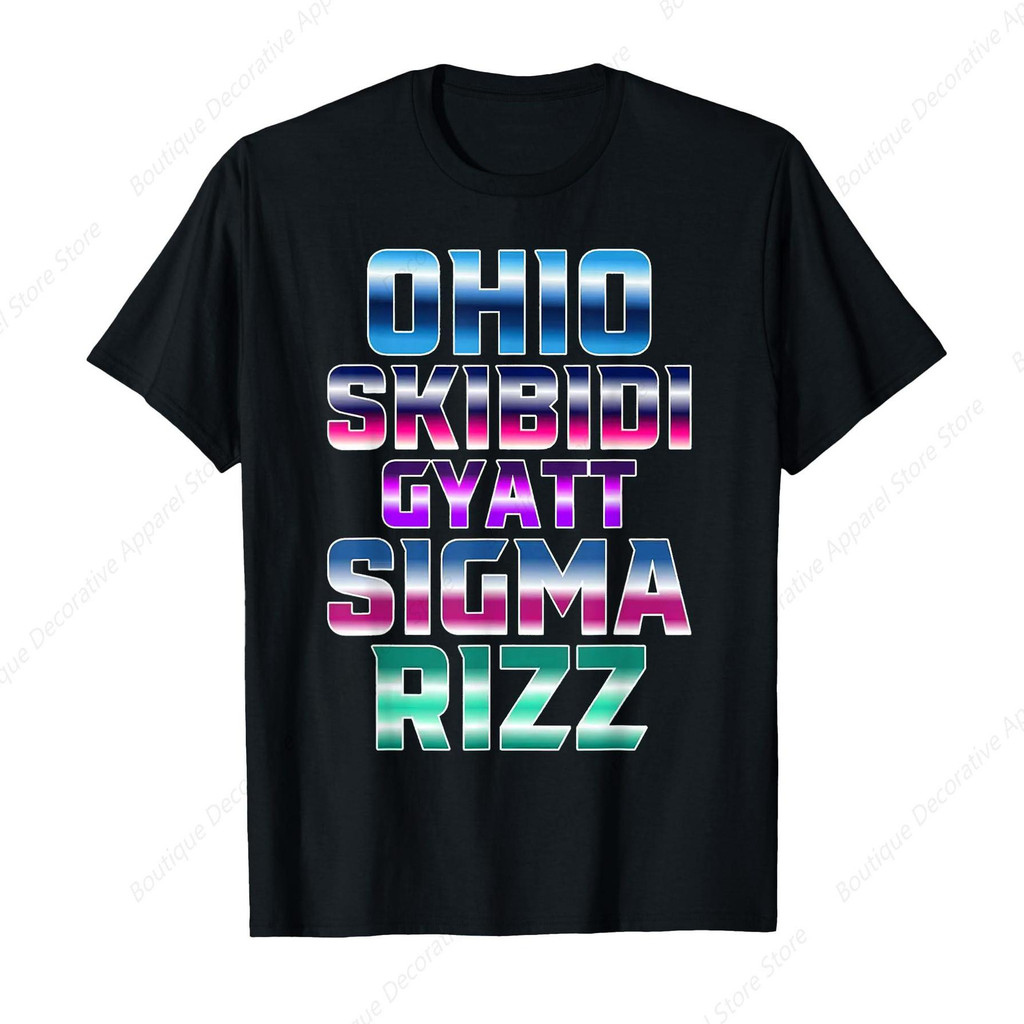 COD Ohio Skibidi Gyatt Sigma Rizz Funny Rizzler Tee Toilet Meme 9J72