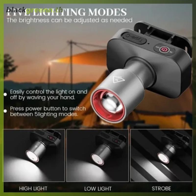 แบกรี ไฟฉายแสงสว่างสูง ระบบล็อกแฟลชที่ออกแบบมาอย่างดี ชาร์จบัดดี้ USB เหมาะสำหรับการเดินทางและตั้งแคมป์กลางแจ้ง