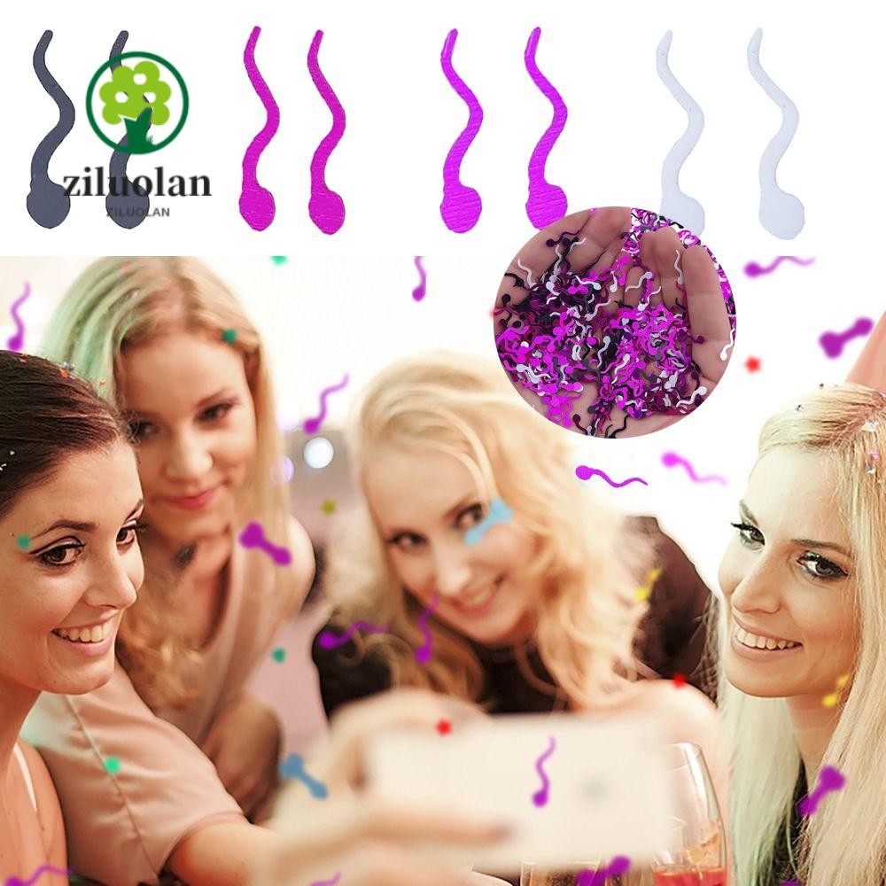ZILUOLAN Party Confetti สําหรับงานแต่งงานความแปลกใหม่ Confetti เจ้าสาวสําหรับเดี่ยวเจ้าสาว