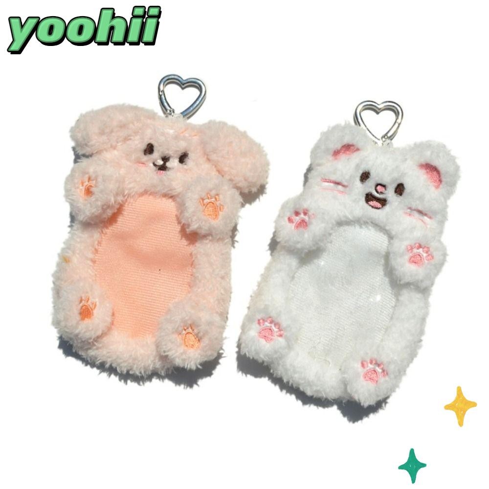 YOOHII Stray Kids Photo Card Holder, Bag Pendant Cute Plush Photocard , การ์ตูน SKZOO Photocard สําห