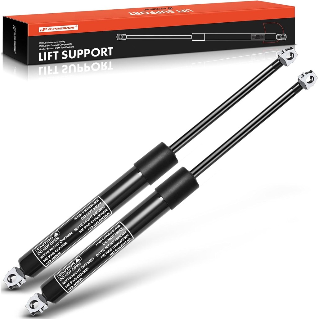 A-Premium ด้านหน้า Hood Lift สนับสนุน Shock Struts ใช้งานร่วมกับ BMW E31 840Ci 850Ci 850CSi Coupe 2-