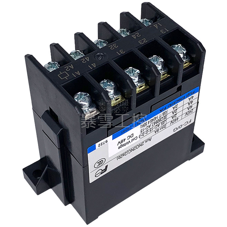 ญี่ปุ่นนําเข้า Fuji FC-0/G อุปกรณ์เสริมลิฟต์ Hitachi 10TA คอนแทคเตอร์ FC-O/G DC48V2A2B Star Sealing