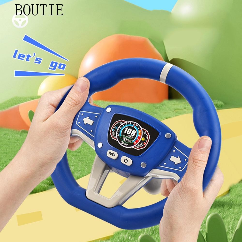 พวงมาลัย BOUTIE Copilot 360 ° หมุนมัลติฟังก์ชั่จําลองพวงมาลัยของเล่น,จําลองสร้างสรรค์ต้นการศึกษาแบบโ