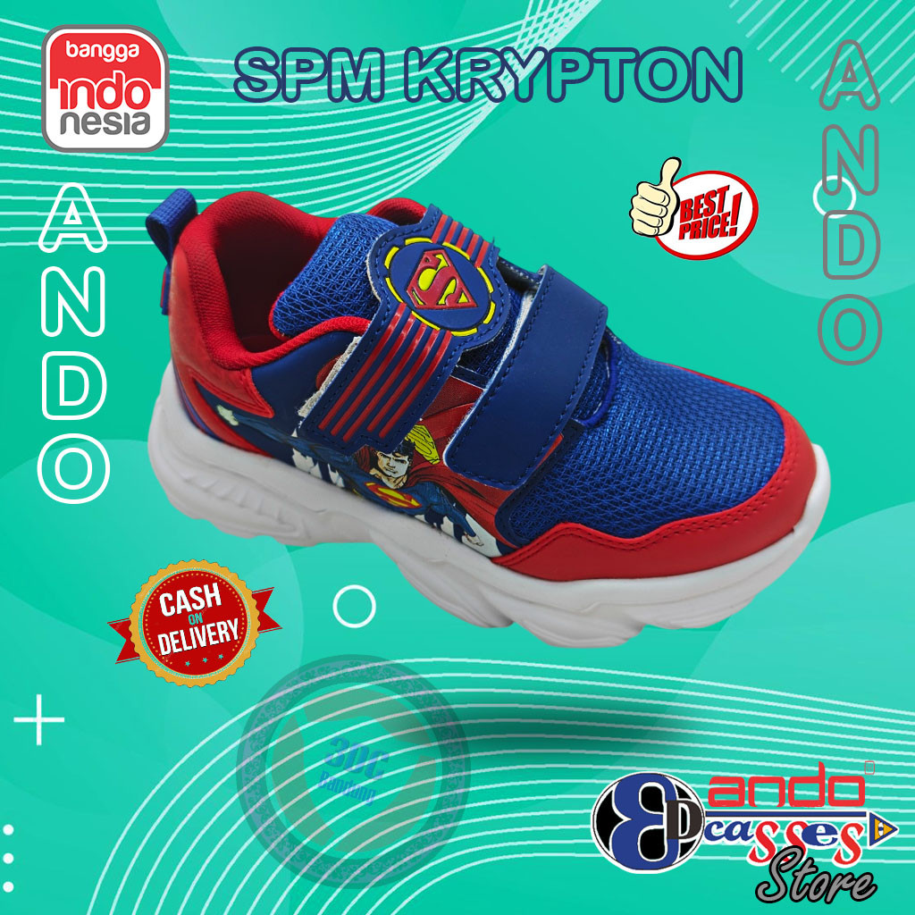 ANDO SPM KRYPTONITE - รองเท้าเด็กตัวละคร Ando ดั้งเดิม