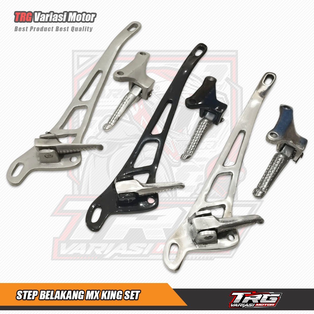 ด้านหลัง Step Mx King ชุดท่อไอเสีย PNP Jupiter MX ใหม่ 135 MX King V1 V2