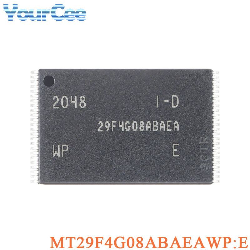 1 ชิ้น MT29F4G08ABEAWP:E 29F4G08ABEA TSOP-48 4Gb NAND แฟลชหน่วยความจําชิป IC 1Gb 2Gb 8Gb MT29F1G08AB