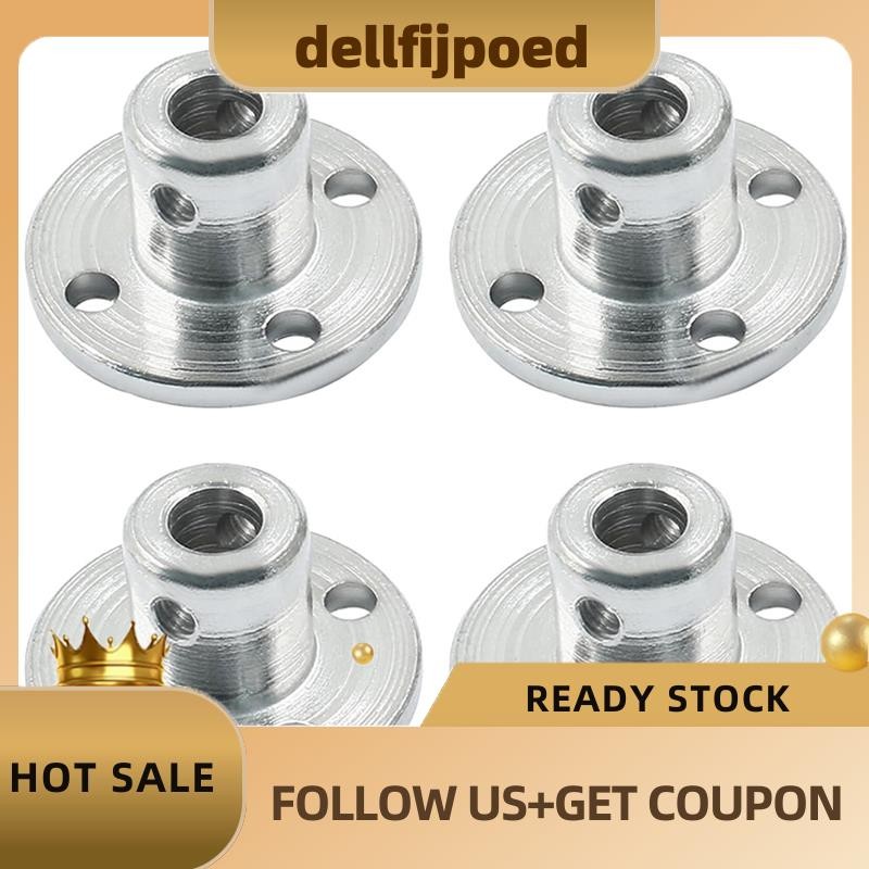 dellfijpoed5mm Metal Flange Shaft Coupling หน้าแปลนแข็งข้อต่อมอเตอร์คู่มือเพลาแบริ่ง