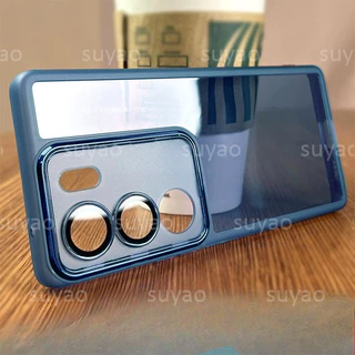 สําหรับVivo Y31 5G Y21d 2025 เคสโทรศัพท์สแควร์ปลอกVivoY21d VivoY31 Y04 Y04S Y29S Y29T Clear Soft ShellกันกระแทกTPUชุบโปร่งใสปกหลัง