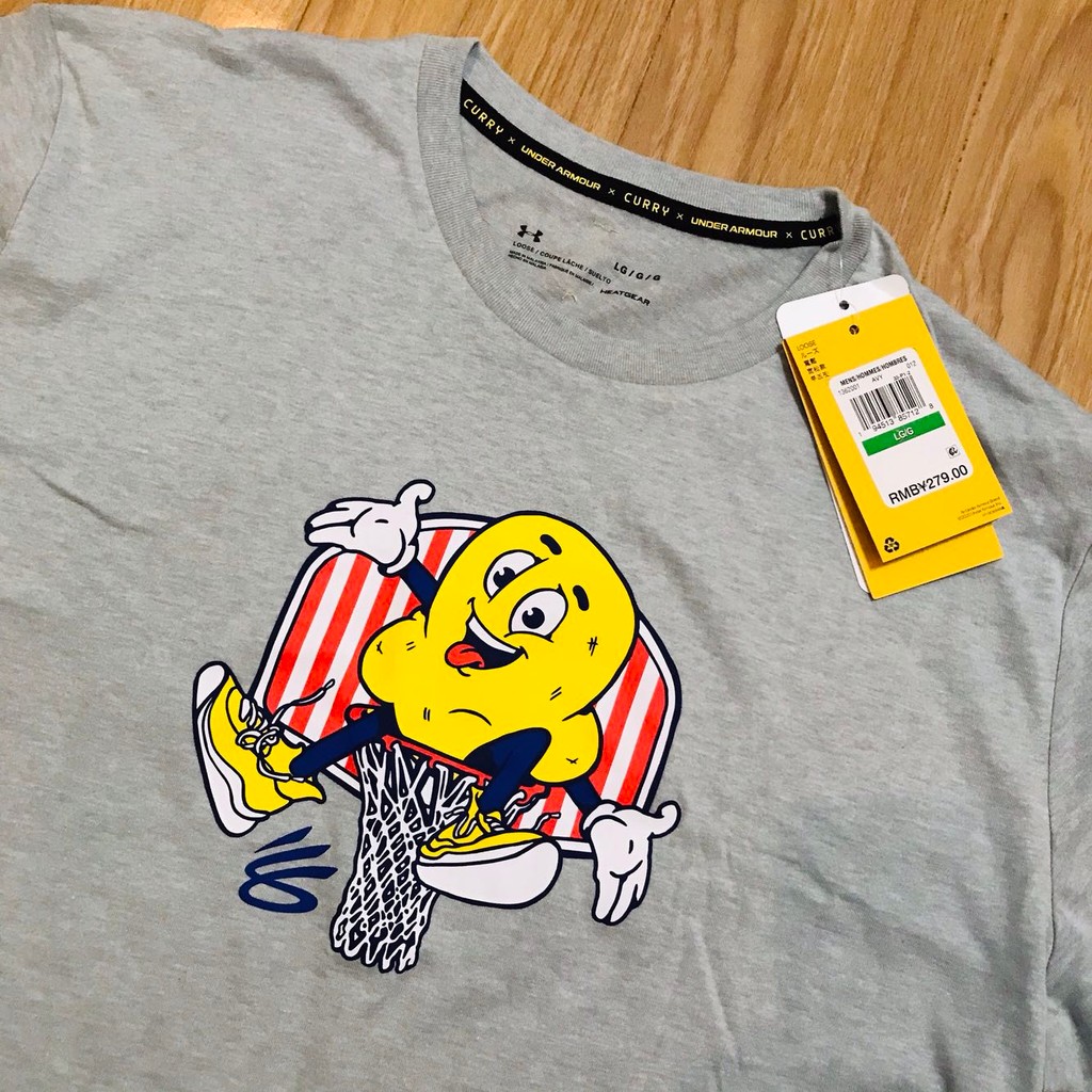 เสื้อยืดแขนสั้น Under Armour Curry 9 สไตล์ใหม่ สำหรับใส่ลำลองและเล่นกีฬา
