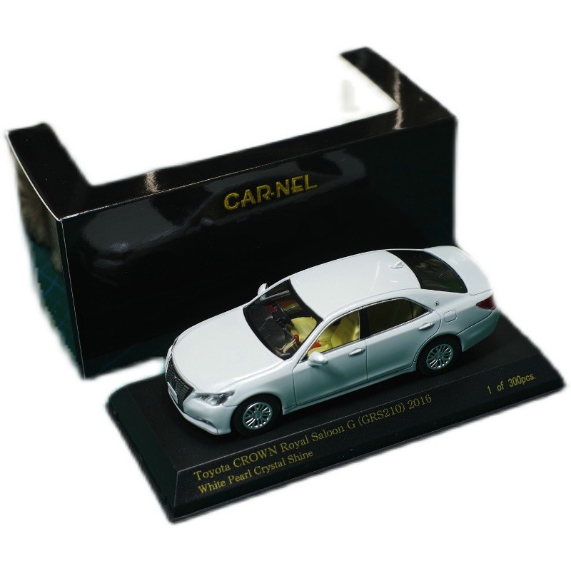 CAR-NEL รุ่น 1/43 Toyota Crown Toyota Crown (GRS210) 2016 สีขาว